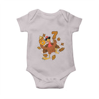 Trending Six Seven Meme Turkey Baby Onesie Funny Thanksgiving Gift - Wonder Print Shop
