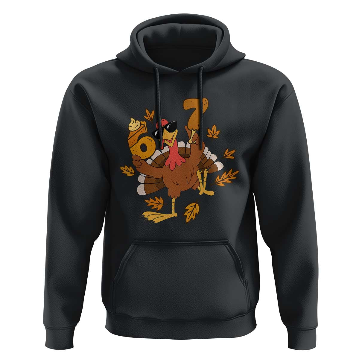 Trending Six Seven Meme Turkey Hoodie Funny Thanksgiving Gift - Wonder Print Shop