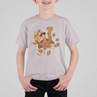 Trending Six Seven Meme Turkey T Shirt For Kid Funny Thanksgiving Gift - Wonder Print Shop