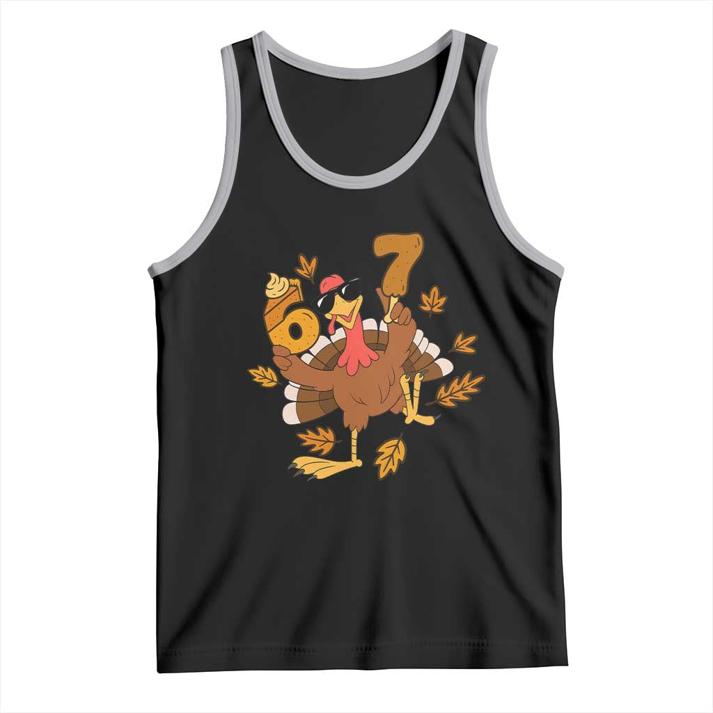 Trending Six Seven Meme Turkey Tank Top Funny Thanksgiving Gift - Wonder Print Shop