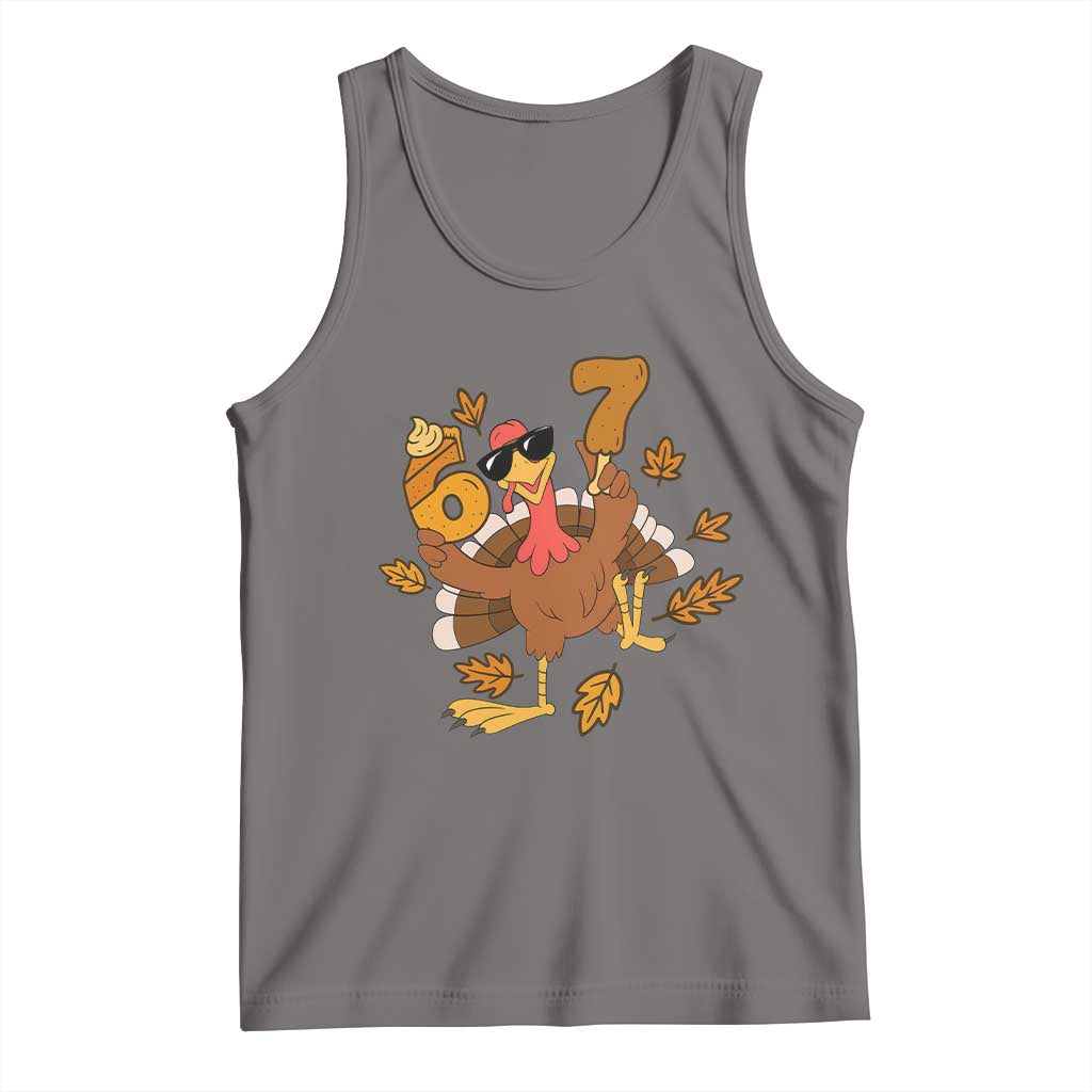 Trending Six Seven Meme Turkey Tank Top Funny Thanksgiving Gift - Wonder Print Shop