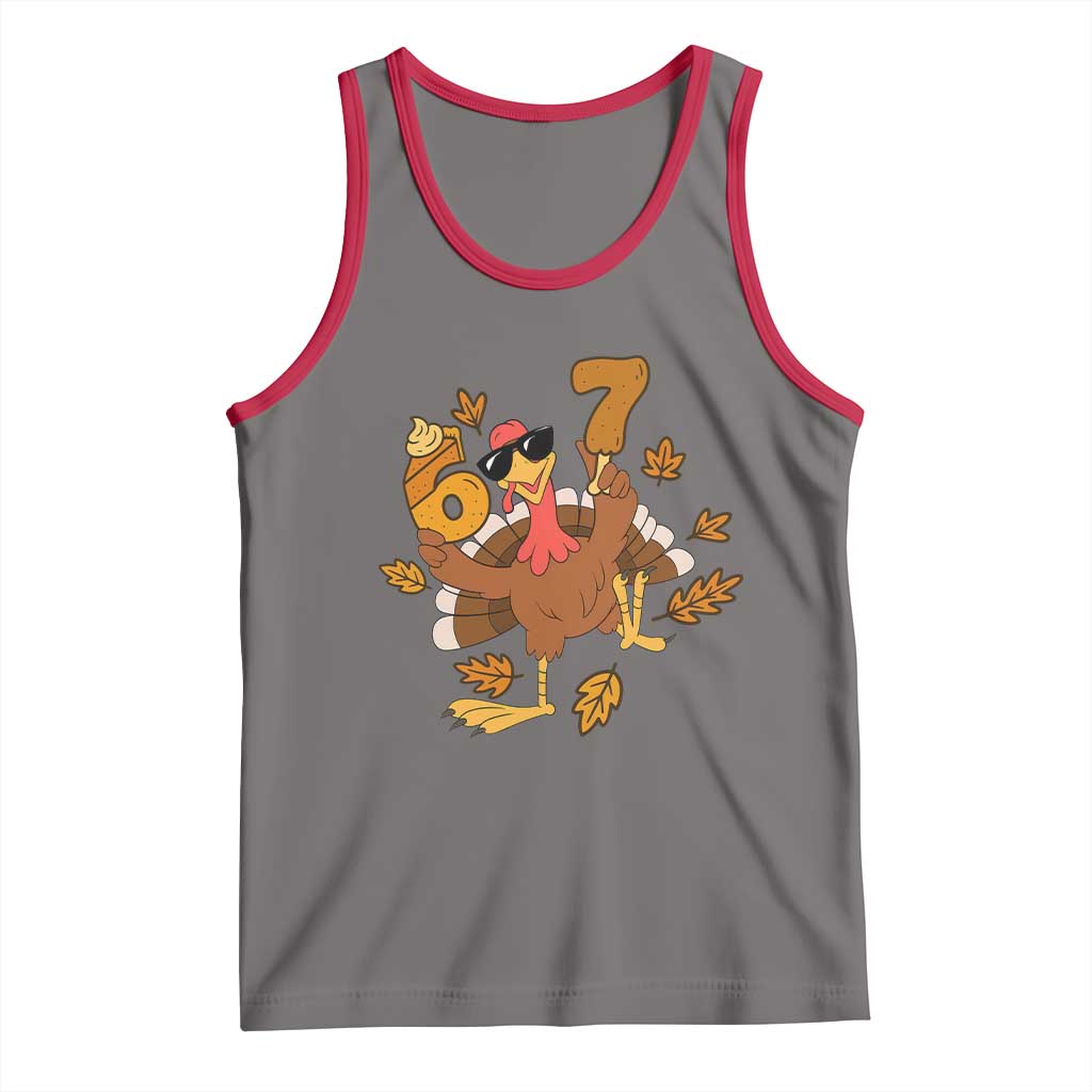 Trending Six Seven Meme Turkey Tank Top Funny Thanksgiving Gift - Wonder Print Shop