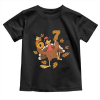 Trending Six Seven Meme Turkey Toddler T Shirt Funny Thanksgiving Gift - Wonder Print Shop