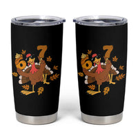 Trending Six Seven Meme Turkey Tumbler Cup Funny Thanksgiving Gift - Wonder Print Shop