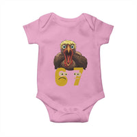 Six Seven Meme Turkey Baby Onesie Trending Gen Alpha Thanksgiving Gift - Wonder Print Shop