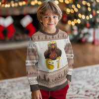 Six Seven Meme Turkey Ugly Christmas Sweater Trending Gen Alpha Thanksgiving Gift - Wonder Print Shop