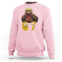 Six Seven Meme Turkey Sweatshirt Trending Gen Alpha Thanksgiving Gift - Wonder Print Shop