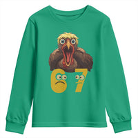 Six Seven Meme Turkey Youth Sweatshirt Trending Gen Alpha Thanksgiving Gift - Wonder Print Shop