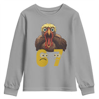Six Seven Meme Turkey Youth Sweatshirt Trending Gen Alpha Thanksgiving Gift - Wonder Print Shop