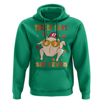 Turkey Says Six Seven Hoodie Funny Thanksgiving Meme Gift - Wonder Print Shop