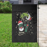 Funny Green Hand Six Seven Meme Garden Flag Gen Z Alpha Xmas Gift - Wonder Print Shop