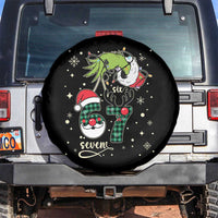 Funny Green Hand Six Seven Meme Spare Tire Cover Gen Z Alpha Xmas Gift - Wonder Print Shop