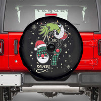 Funny Green Hand Six Seven Meme Spare Tire Cover Gen Z Alpha Xmas Gift - Wonder Print Shop