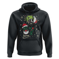 Funny Green Hand Six Seven Meme Hoodie Gen Z Alpha Xmas Gift - Wonder Print Shop