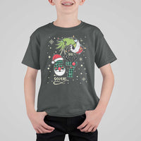 Funny Green Hand Six Seven Meme T Shirt For Kid Gen Z Alpha Xmas Gift - Wonder Print Shop