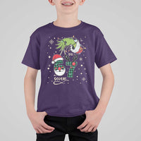 Funny Green Hand Six Seven Meme T Shirt For Kid Gen Z Alpha Xmas Gift - Wonder Print Shop
