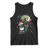 Funny Green Hand Six Seven Meme Tank Top Gen Z Alpha Xmas Gift - Wonder Print Shop