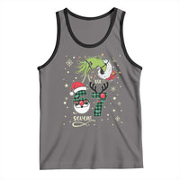Funny Green Hand Six Seven Meme Tank Top Gen Z Alpha Xmas Gift - Wonder Print Shop