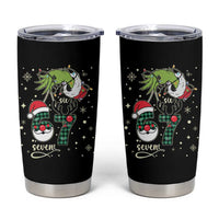 Funny Green Hand Six Seven Meme Tumbler Cup Gen Z Alpha Xmas Gift - Wonder Print Shop