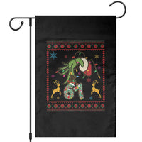 Green Hand 67 Meme Ugly Sweater Garden Flag Funny Holiday Gift - Wonder Print Shop