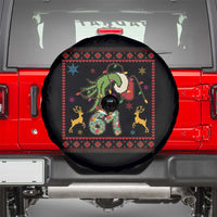 Green Hand 67 Meme Ugly Sweater Spare Tire Cover Funny Holiday Gift - Wonder Print Shop