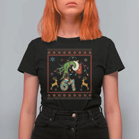 Green Hand 67 Meme Ugly Sweater T Shirt For Women Funny Holiday Gift - Wonder Print Shop