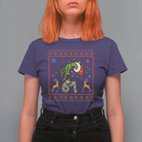 Green Hand 67 Meme Ugly Sweater T Shirt For Women Funny Holiday Gift - Wonder Print Shop