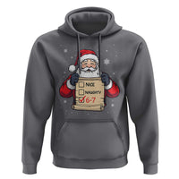 Funny Santa Six Seven Meme Hoodie Gen Z Christmas Gift - Wonder Print Shop