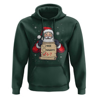 Funny Santa Six Seven Meme Hoodie Gen Z Christmas Gift - Wonder Print Shop