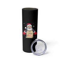 Funny Santa Six Seven Meme Skinny Tumbler Gen Z Christmas Gift - Wonder Print Shop