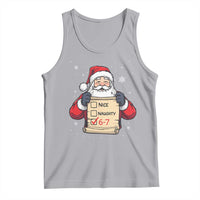 Funny Santa Six Seven Meme Tank Top Gen Z Christmas Gift - Wonder Print Shop