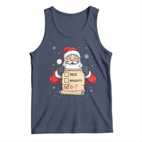 Funny Santa Six Seven Meme Tank Top Gen Z Christmas Gift - Wonder Print Shop