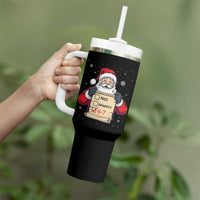 Funny Santa Six Seven Meme Tumbler With Handle Gen Z Christmas Gift - Wonder Print Shop