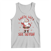 Funny Christmas Meme Gift Tank Top Santa Says Six Seven - Wonder Print Shop