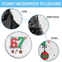 Funny Six Seven Meme Trendy TikTok Spare Tire Cover Christmas Gift - Wonder Print Shop