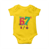 Funny Six Seven Meme Trendy TikTok Baby Onesie Christmas Gift - Wonder Print Shop