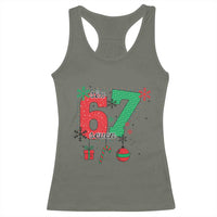 Funny Six Seven Meme Trendy TikTok Racerback Tank Top Christmas Gift - Wonder Print Shop