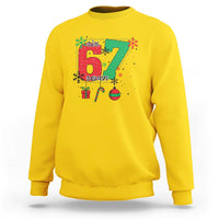 Funny Six Seven Meme Trendy TikTok Sweatshirt Christmas Gift - undefined
