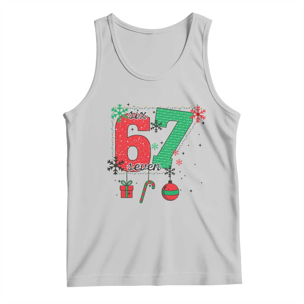 Funny Six Seven Meme Trendy TikTok Tank Top Christmas Gift - Wonder Print Shop