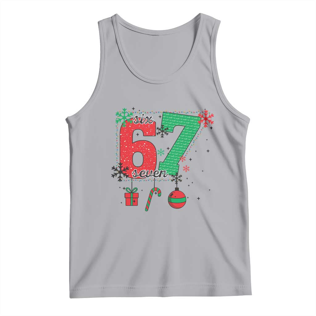 Funny Six Seven Meme Trendy TikTok Tank Top Christmas Gift - Wonder Print Shop