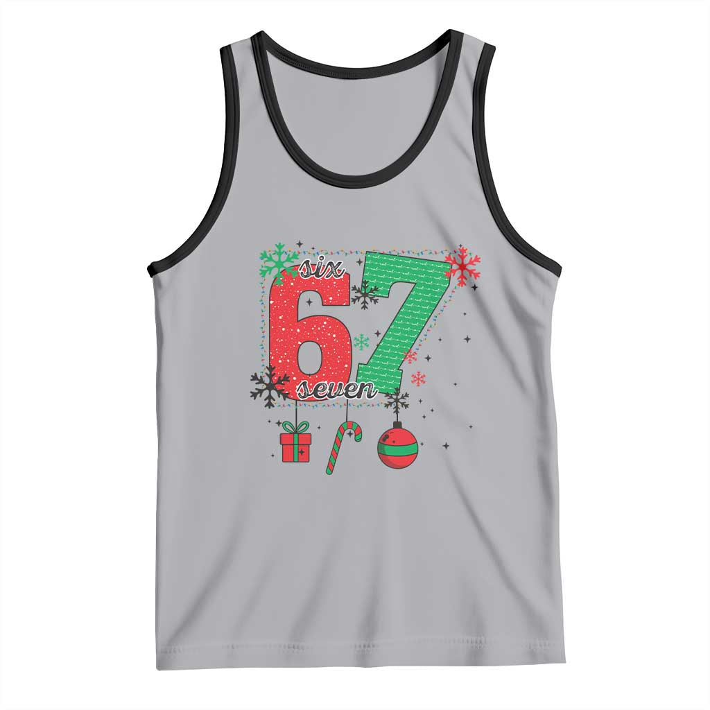 Funny Six Seven Meme Trendy TikTok Tank Top Christmas Gift - Wonder Print Shop