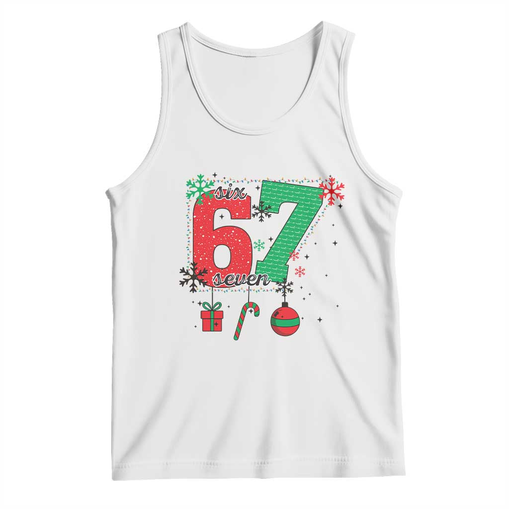 Funny Six Seven Meme Trendy TikTok Tank Top Christmas Gift - Wonder Print Shop