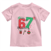 Funny Six Seven Meme Trendy TikTok Toddler T Shirt Christmas Gift - Wonder Print Shop
