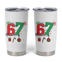 Funny Six Seven Meme Trendy TikTok Tumbler Cup Christmas Gift - Wonder Print Shop