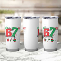 Funny Six Seven Meme Trendy TikTok Tumbler Cup Christmas Gift - Wonder Print Shop