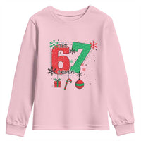 Funny Six Seven Meme Trendy TikTok Youth Sweatshirt Christmas Gift - Wonder Print Shop