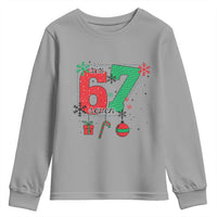 Funny Six Seven Meme Trendy TikTok Youth Sweatshirt Christmas Gift - Wonder Print Shop