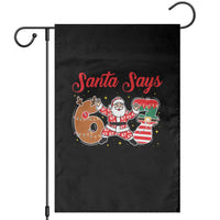 Funny Santa Says Six Seven Meme Garden Flag Holiday Gift For Gen Z - Wonder Print Shop