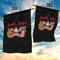 Funny Santa Says Six Seven Meme Garden Flag Holiday Gift For Gen Z - Wonder Print Shop