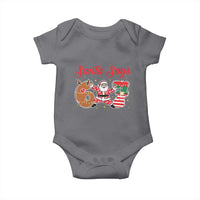 Funny Santa Says Six Seven Meme Baby Onesie Holiday Gift For Gen Z - Wonder Print Shop